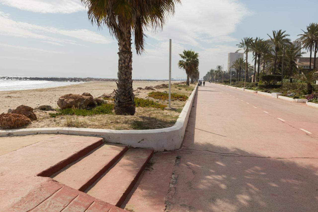 Apartamento Amazing Sea Views in El Puig Valencia Exterior foto