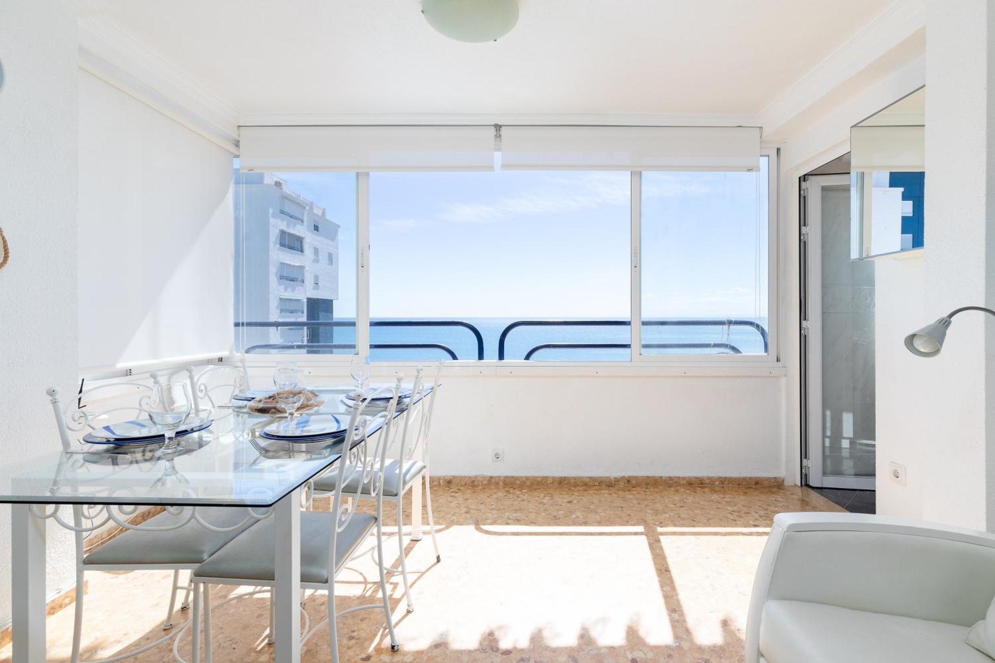 Apartamento Amazing Sea Views in El Puig Valencia Exterior foto