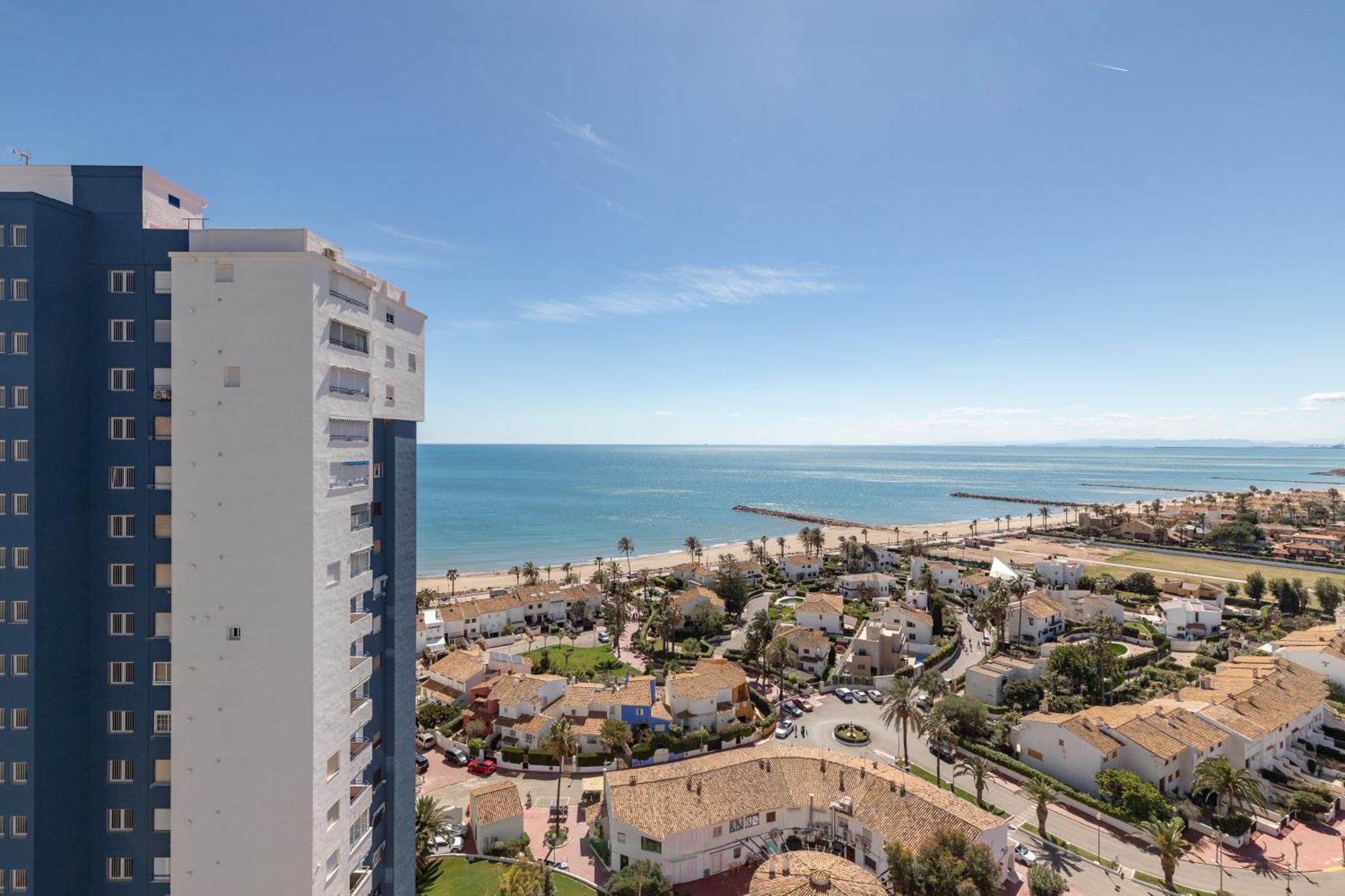 Apartamento Amazing Sea Views in El Puig Valencia Exterior foto