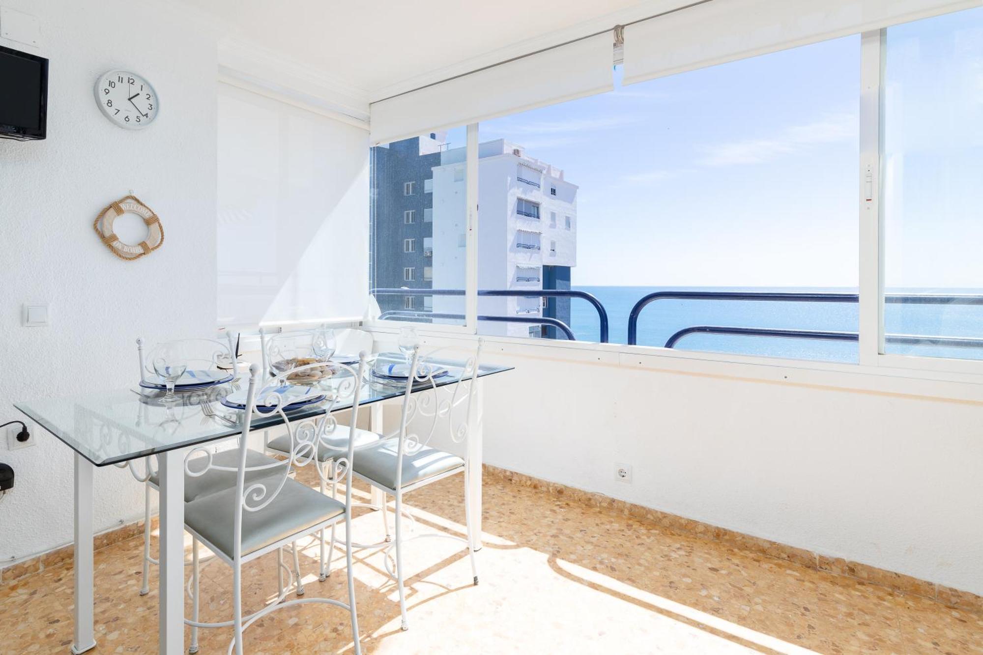 Apartamento Amazing Sea Views in El Puig Valencia Exterior foto